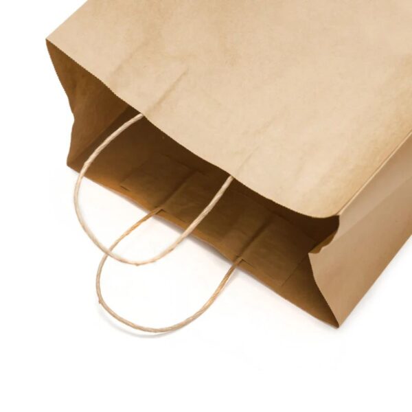 Eco-Craze - 10x5x13 Kraft Paper Bag - Twisted Handle - Image 2