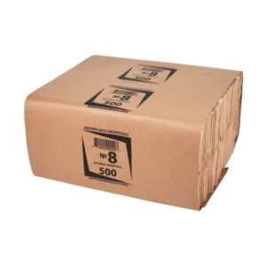 Paper Bags - Brown - #8