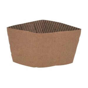 Morning Dew - 10-24oz Kraft Sleeve for Hot Paper Cups
