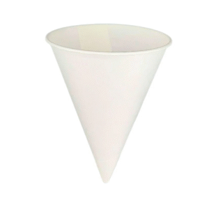 Morning Dew - 4 oz Paper Cone Cup - CONE4