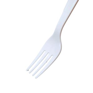 Value+ - Heavy - Plastic Forks - White - Retail Pack - RP2001
