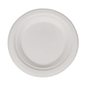 Eco-Craze - 9" Round Bagasse Lunch Plates