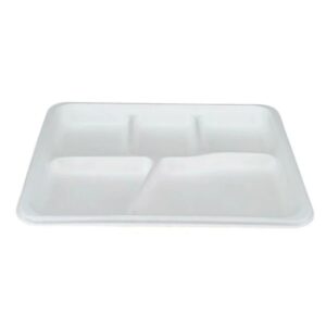 Eco-Craze - Bagasse - 5 Compatment Plate