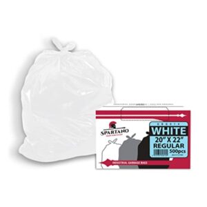 Spartano - Garbage Bags - Regular - White - 20"x22"