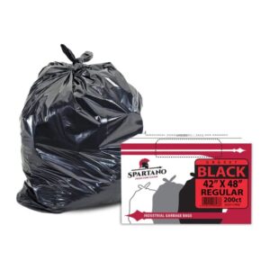 Spartano - Garbage Bags - Regular - Black - 42"x48"