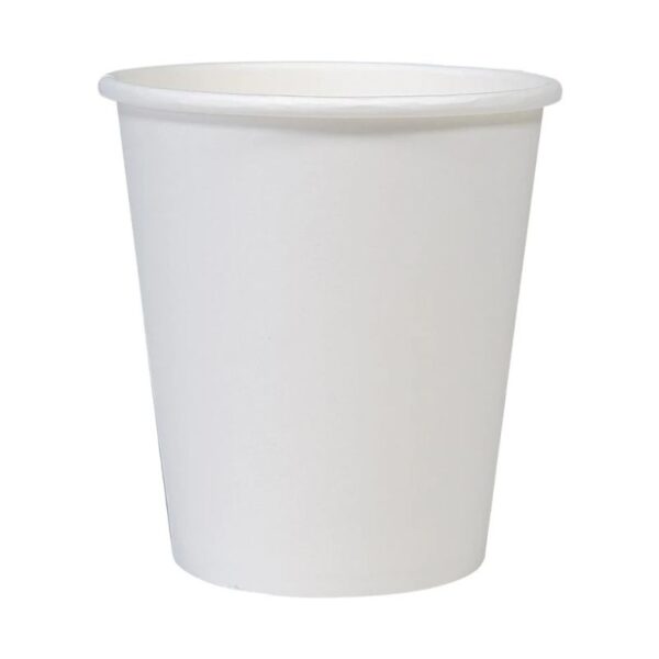 Morning Dew - 10 oz Squat Hot Paper Cup - White - H10SW