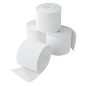 3.12" x 180' Thermal Paper Register Rolls - 50 rolls