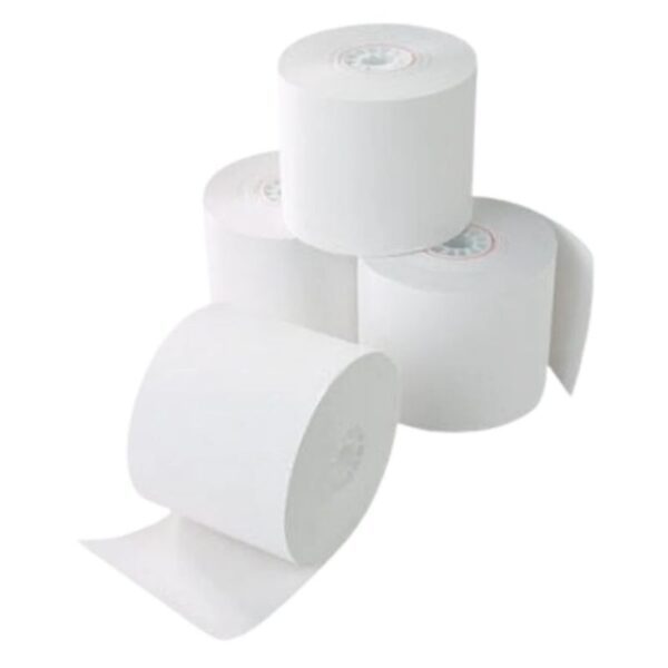 3.12" x 180' Thermal Paper Register Rolls - 50 rolls